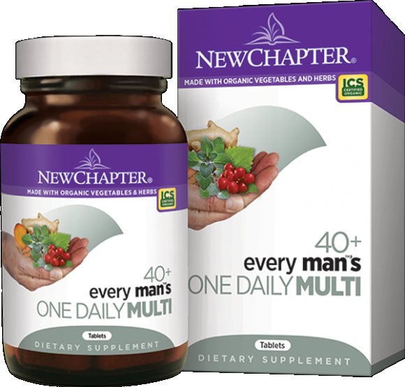 Every Man One Daily 40 Plus (72 tablets)* New Chapter Nutrition
